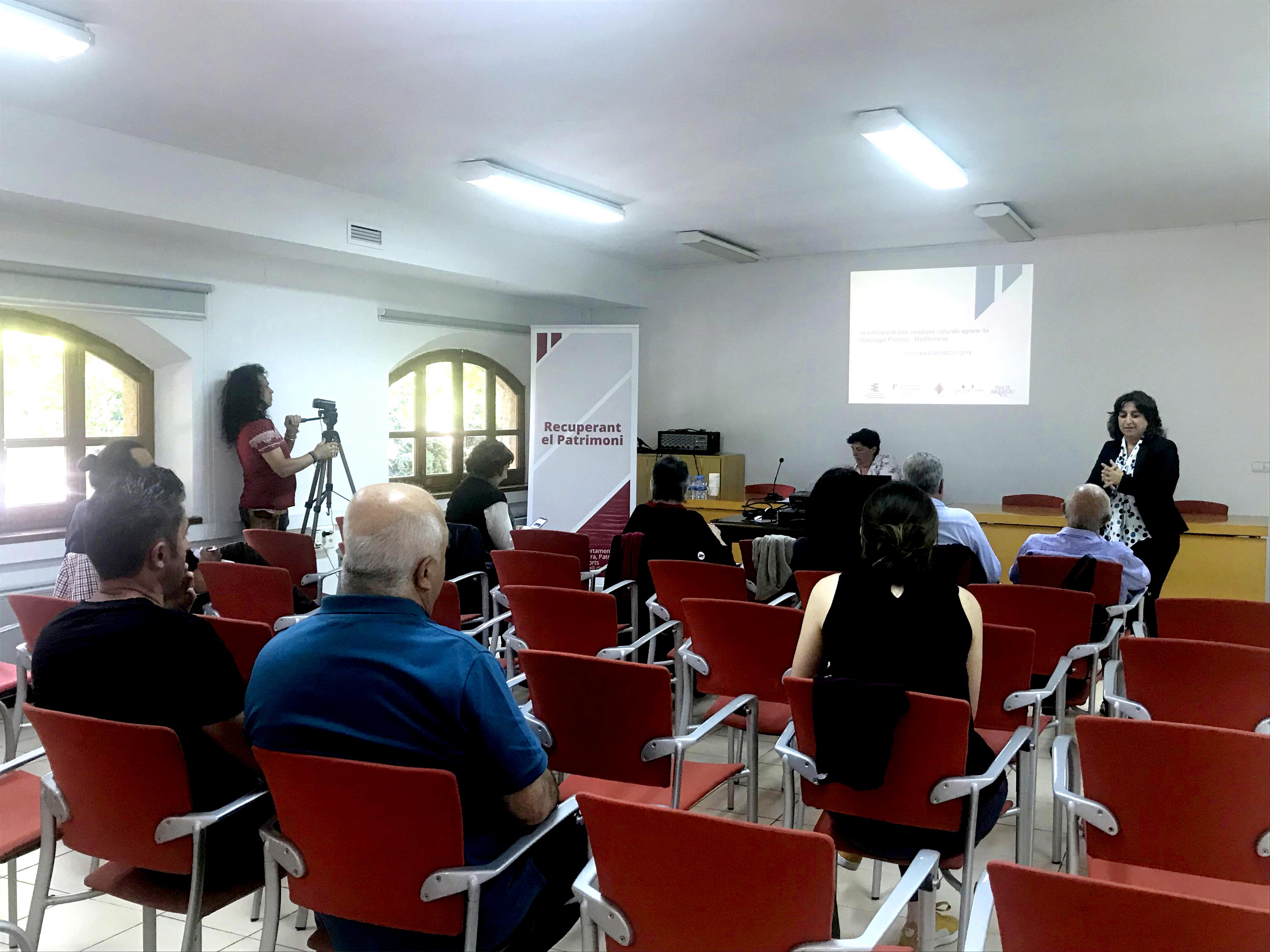 Présentation du projet « La culture orale des paysages culturels agraires de l’Eurorégion Pyrénées-Méditerranée». Mai 2019